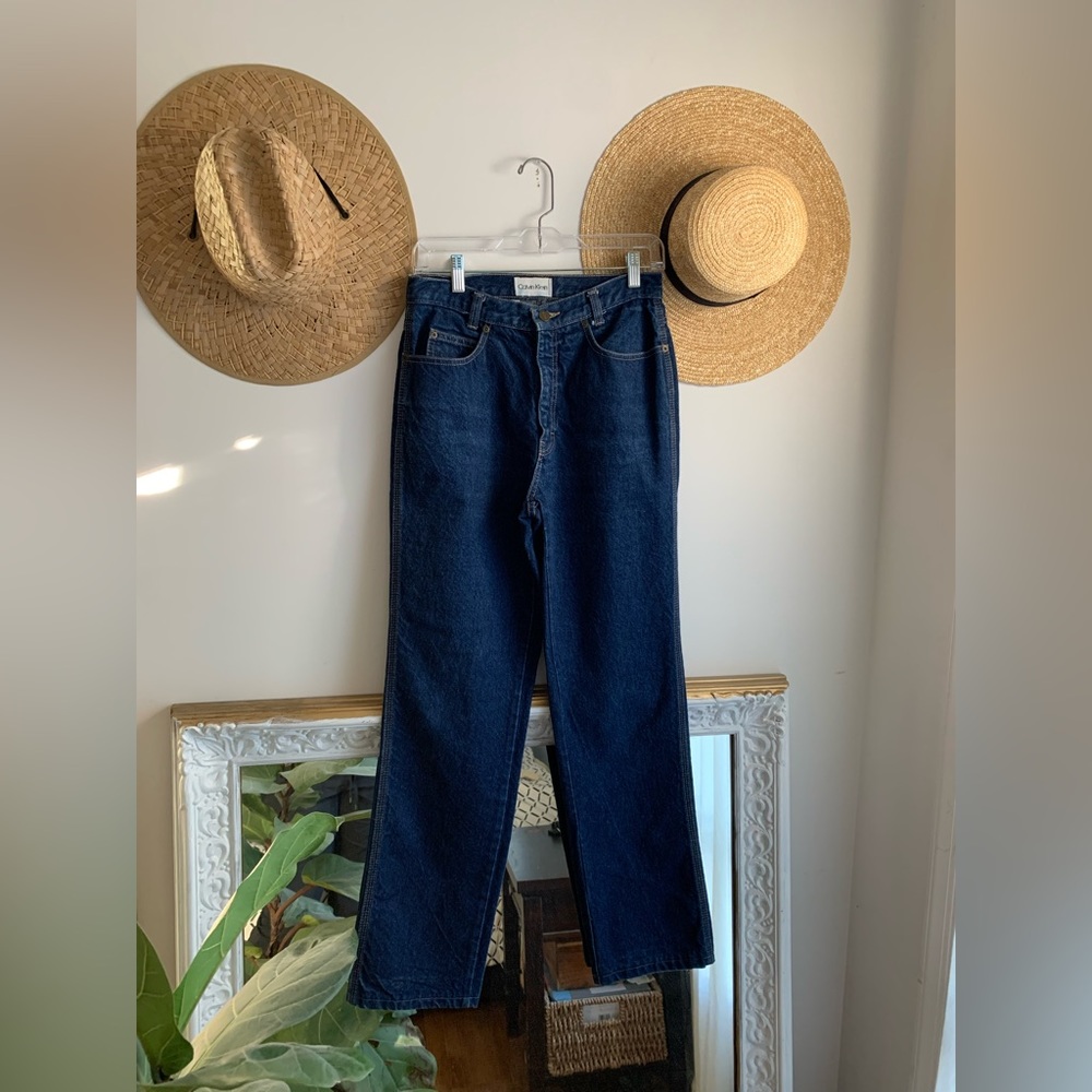 True Vintage 1990’s CALVN KLIEN 100% cotton denim jeans